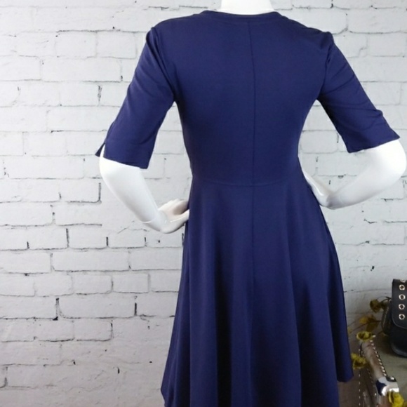 NWT Maeve Purple fit and flare Dress - Picture 4 of 7